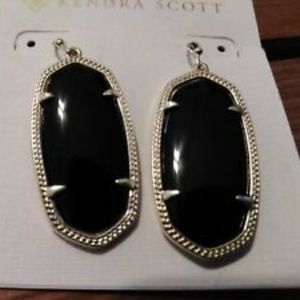 Kendra Scott Black Earrings